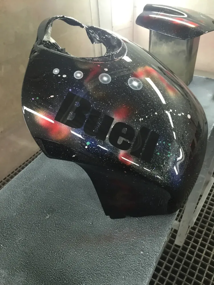 Buell – Peinture Galaxy (Nantes 44) (10)