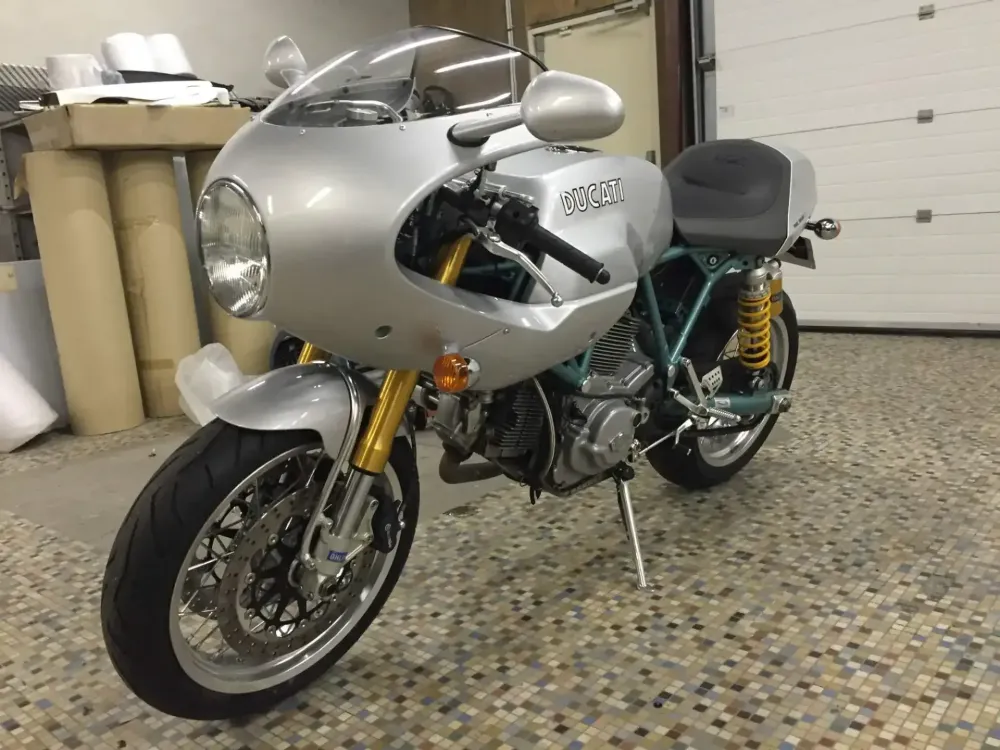 Ducati Paul Smart – Peinture Café Racer (Nantes 44) (11)