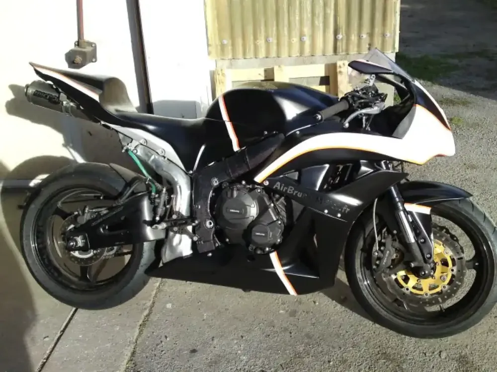 Moto compétition – Décor mat