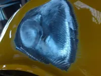 SUZUKI 650 SV réparation reservoir et flancs (12)