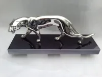 Chromage statuette bronze & marbre-7
