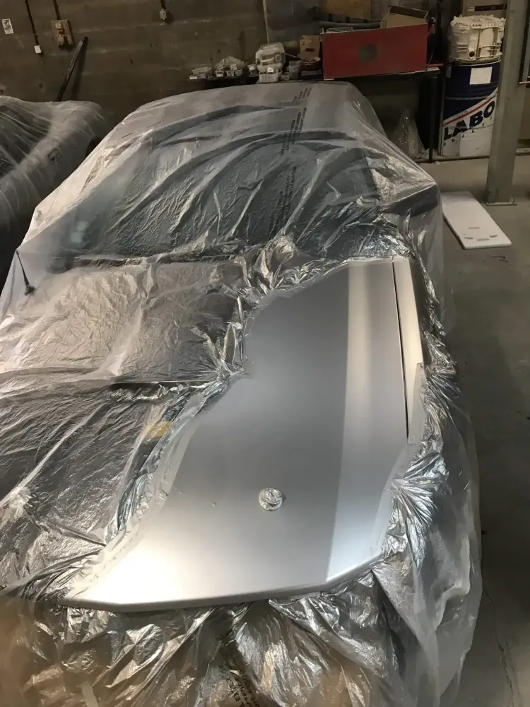 Mustang – Aérographie drapeau américain & aigle-20