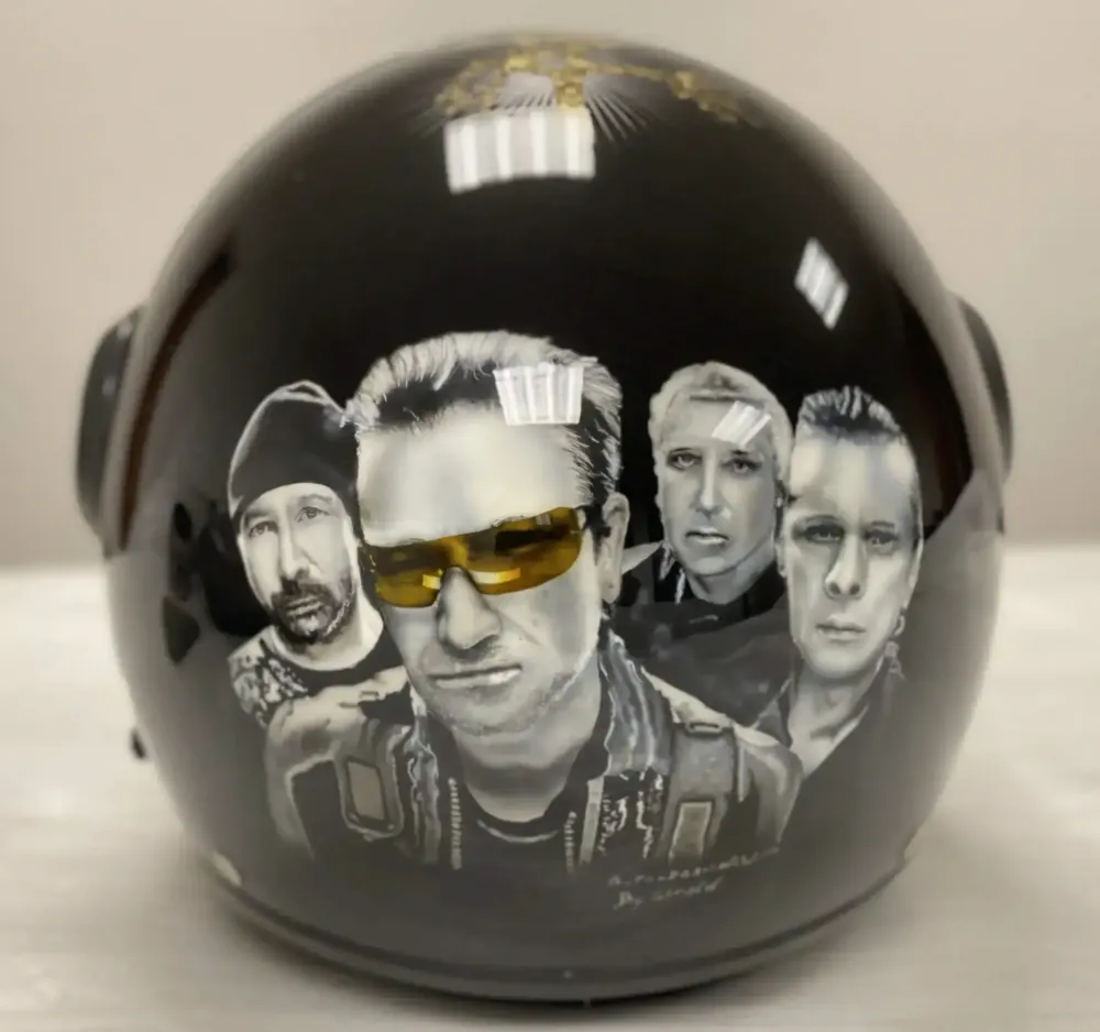 Casque – Aérographie portraits U2 (19)