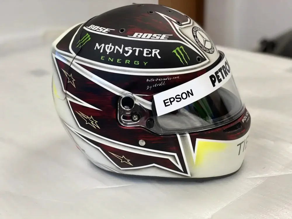 Casque Hamilton Mercedes – Grand Prix d’Allemagne 2019 (18)