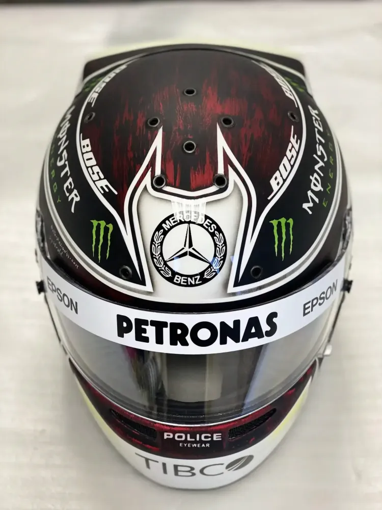 Casque Hamilton Mercedes – Grand Prix d’Allemagne 2019 (3)