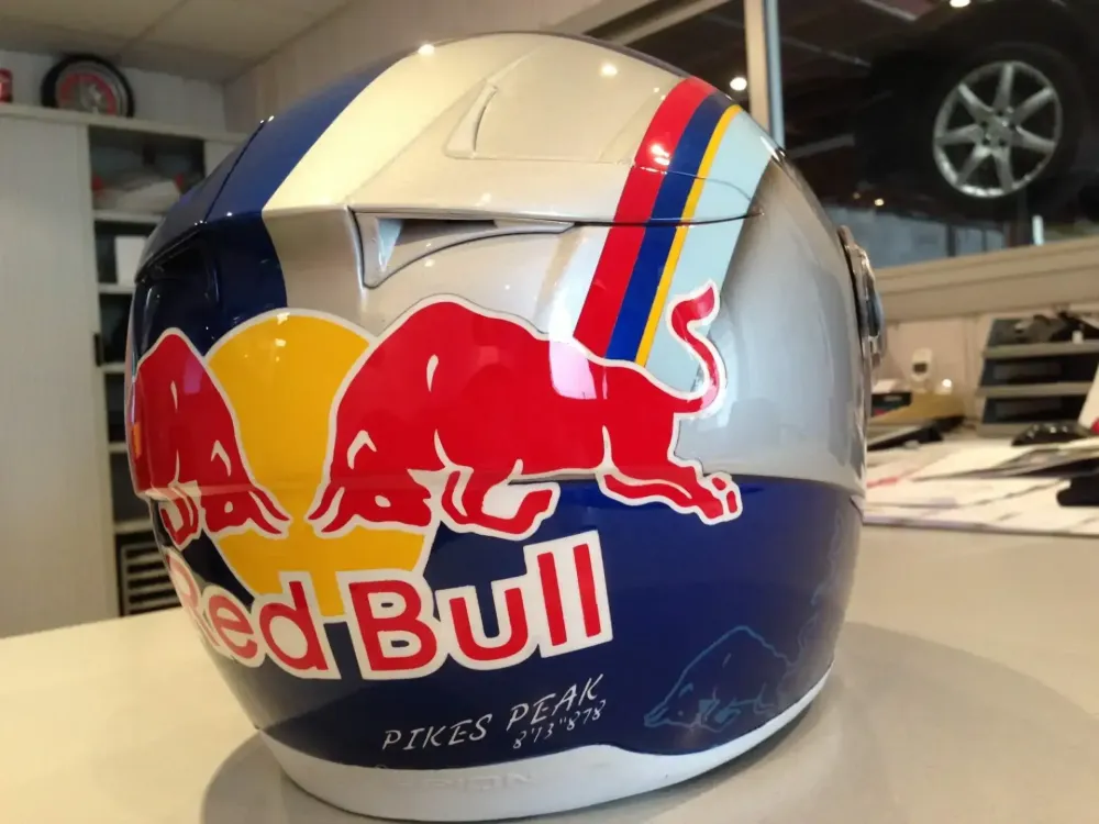 Casque Sébastien Loeb – Peinture personnalisée