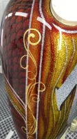 Harley Chopper – Metal flakes, candy et feuilles d’or (10)