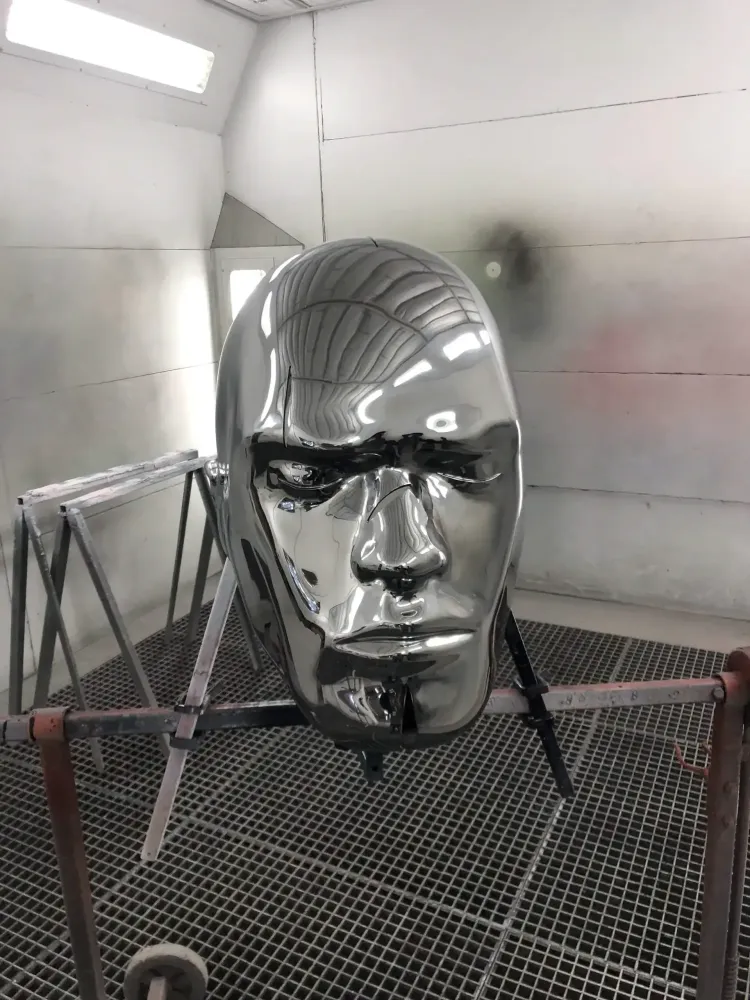 Vernissage visage polychrome10